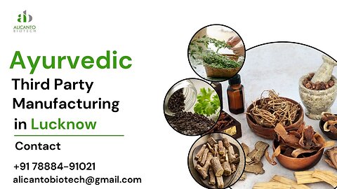 Ayurvedic Third Party Manufacturing in Lucknow - Alicanto Biotech