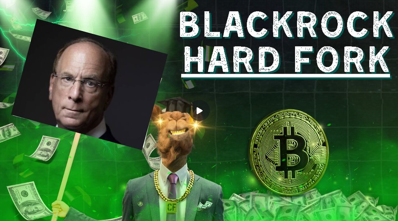 Is Blackrock about to Hard Fork Bitcoin ??