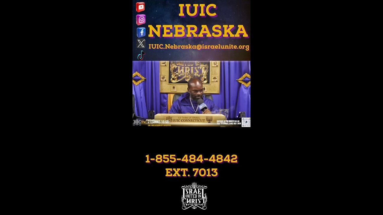 #IUIC #israelunitedinchrist #nathanyel7 #IUICNE #nebraska #Slavery #Prophecy #BHM365 #Blackhistory