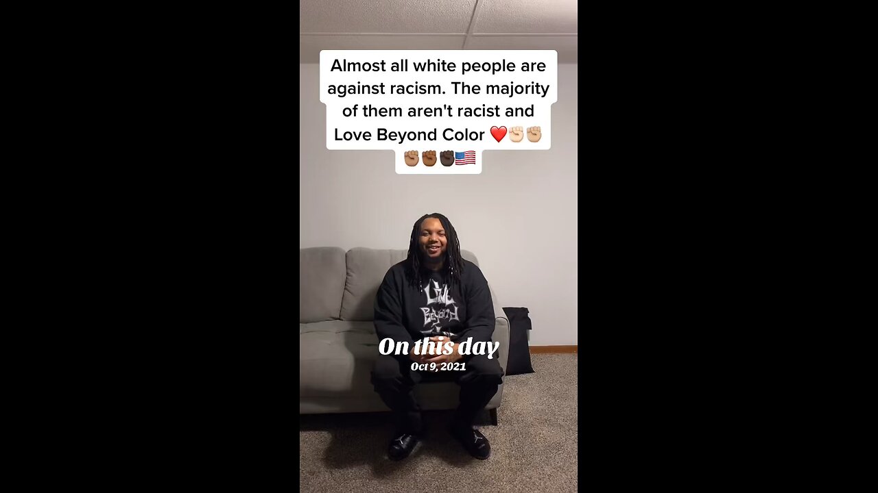 Almost all white people are against racism. The majority of them aren't racist and Love Beyond Color