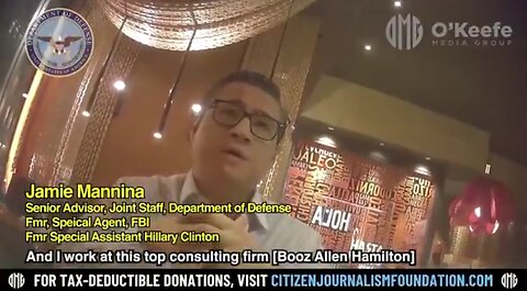 James O’Keefe Exposes Pentagon Advisor Planning to ‘Protect People From Trump’