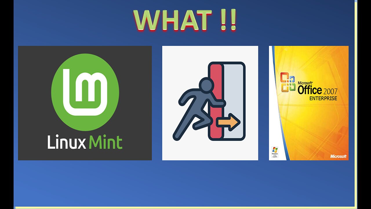 Running Microsoft and Apple apps on my Linux PC.