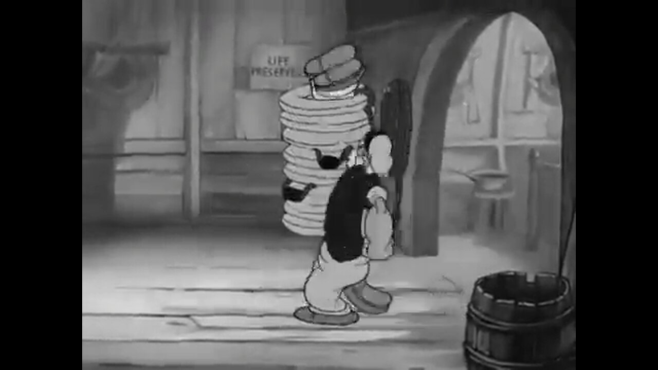 Poopdeck Pappy | 1940 Popeye Cartoon