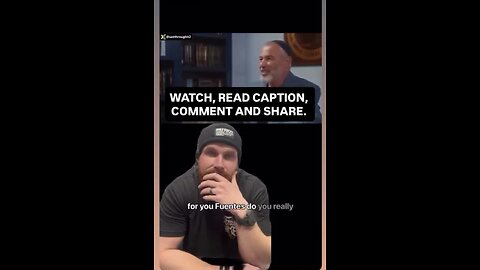 Ian Wendt ~ Bet you didn't see this | Rabbi to Fuentes