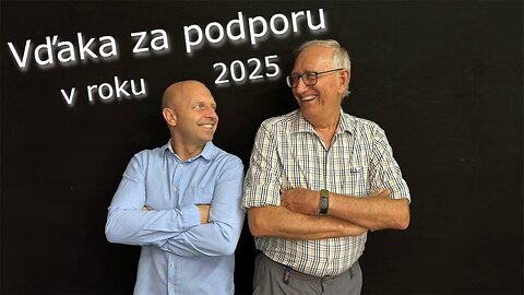 Poďakovanie za podporu v roku 2025