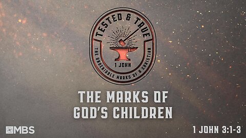 The Marks of God's Children (1 John 2:28-29) | Men's Bible Study | Pastor Kellen Allen