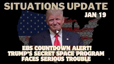 Situation Update- EBS Countdown Alert! Trump’S Secret Space Program Faces Serious Trouble.