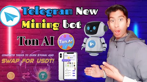 Telegram New Bot Mining Airdrop Earn Daily USDT🤑