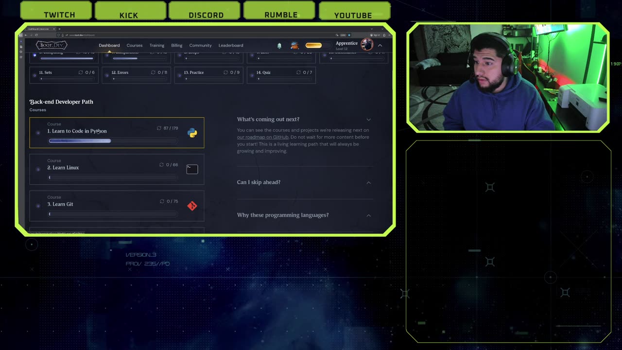 Gamer to Engineer: Learning Python on Boot.Dev #10