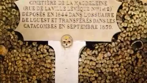 THE CATACOMBS UNDER PARIS 💀 ARE AS SUSPICIOUS AS IT GETS