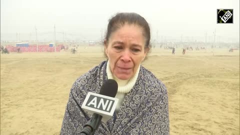 "I am gonna cry, it’s amazing…” US national mesmerized by ‘magic’ of Maha Kumbh