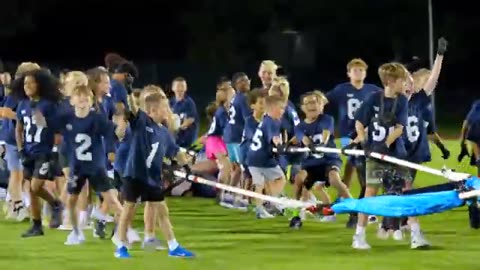 100 kids vs the strongest man in the world