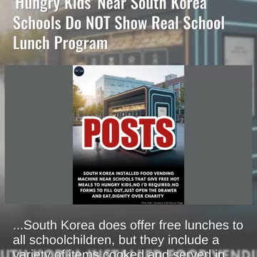 Fact Check: AI Images Of 'Food Vending Machines' Used To Feed 'Hungry Kids' Near South Korea Schools