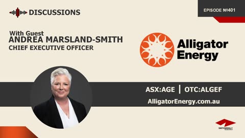 Discussion with Andrea Marsland-Smith | Alligator Energy (ASX:AGE) | Uranium