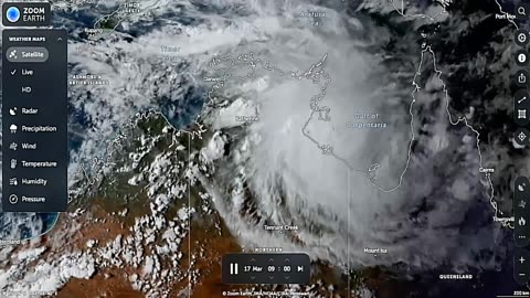 Miran Rubin - Tropical Cyclone Megan 2024 - Zoom Earth | Live Hurricane Tracker