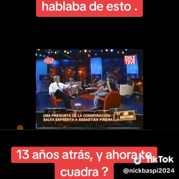 Hace 13 años Sebastián Piñera decía esto...