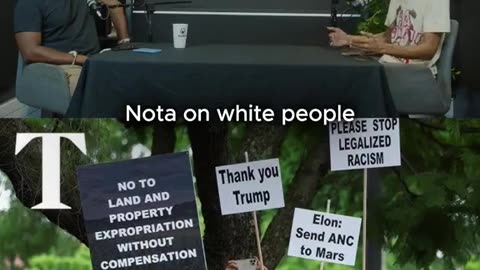 Black podcasters describe white South Africans as inhuman. Literal dogs.