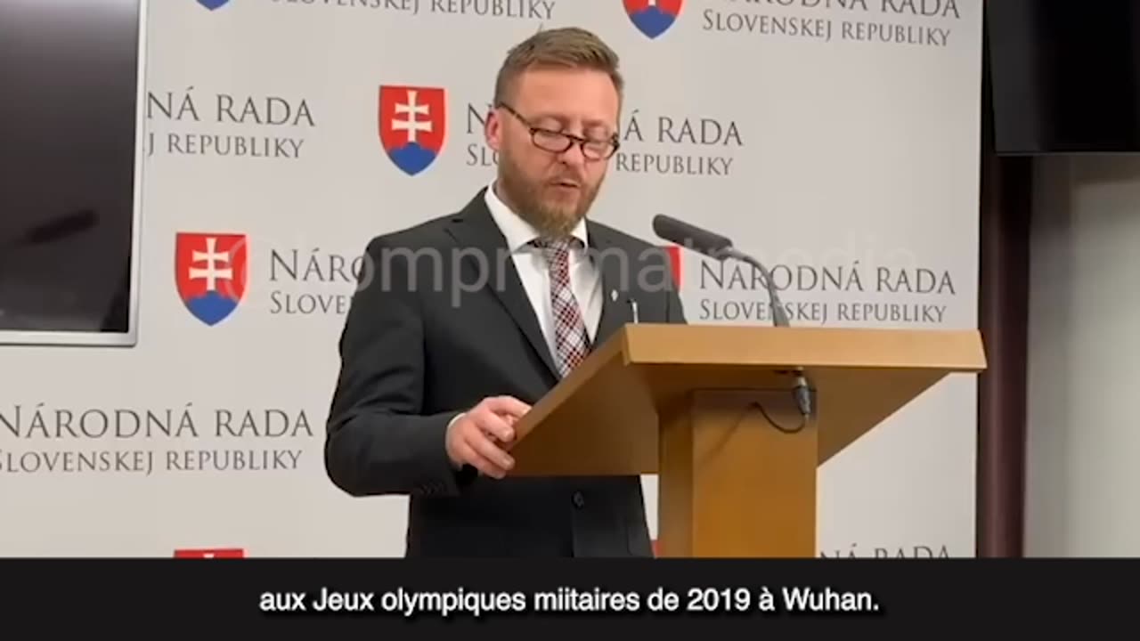 un député slovaque expose le Covid comme une «opération de bioterrorisme»