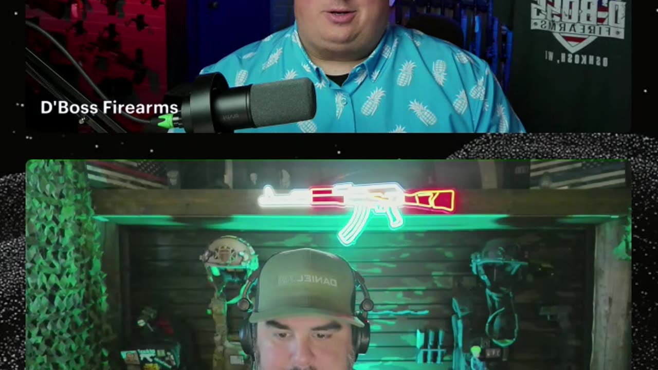 D'Boss Firearms and The King of Camo are LIVE! We're going to be gone next week!
