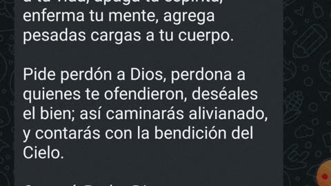 No te enojes.