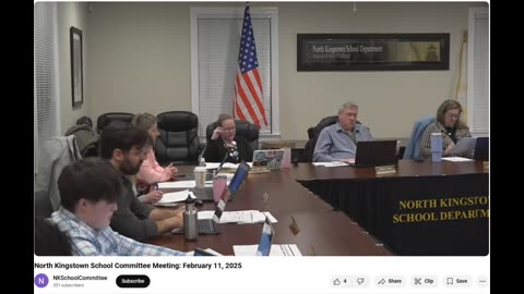 North Kingstown, RI School Committee Removes Trans Policy ONLY To Comply With Federal Law But Cites RI State Law Still Applies 2-11-25