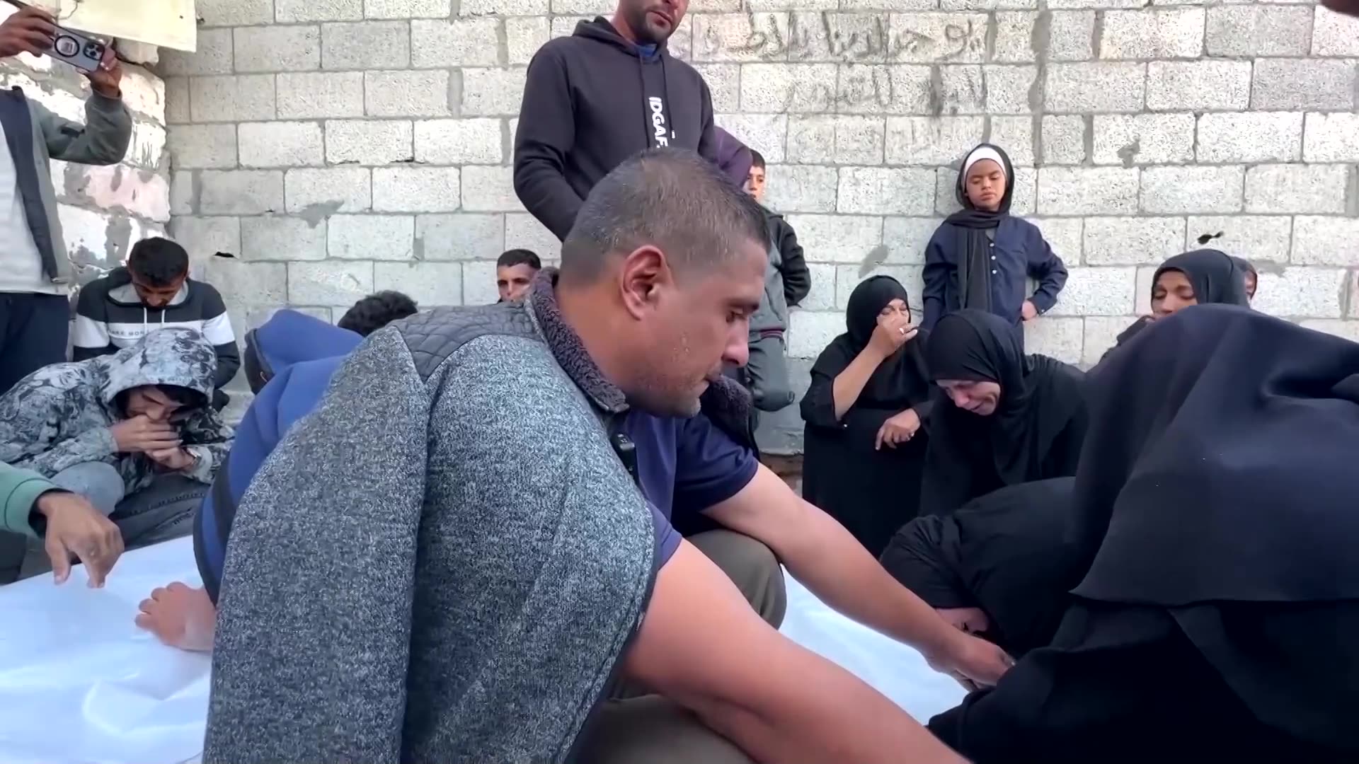 Its all lies: Gazans bury dead from Israeli strikes despite truce