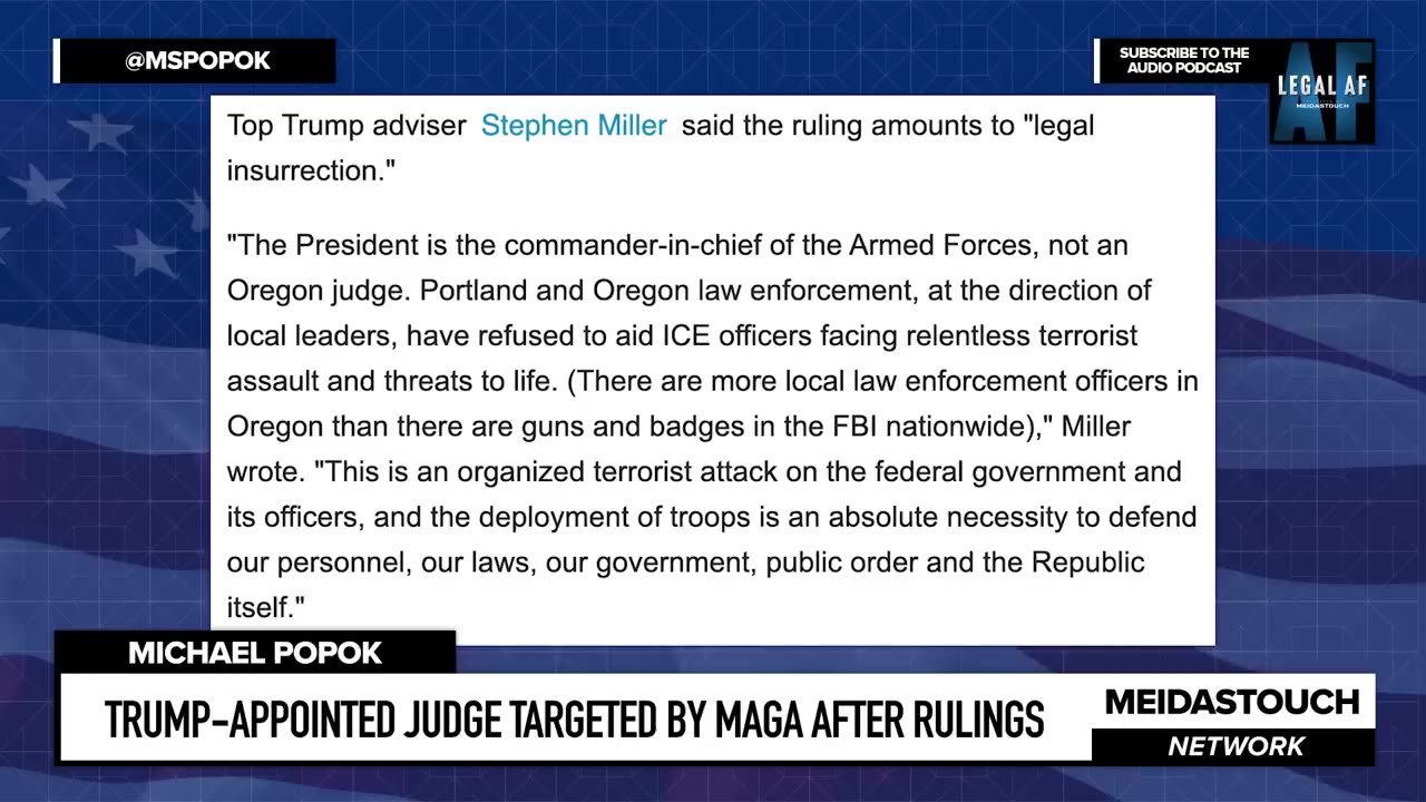 Trump TARGETS his OWN JUDGE after SHE ENDS HIS PLAN