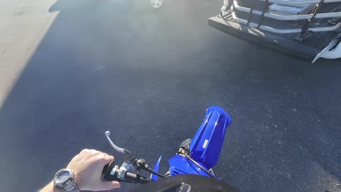 Quick rip on new bike day