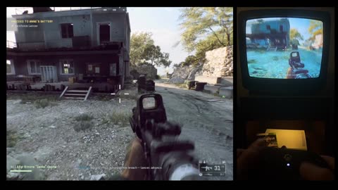 Battlefield 6 Campaign CRT TV Walkthrough Part 1