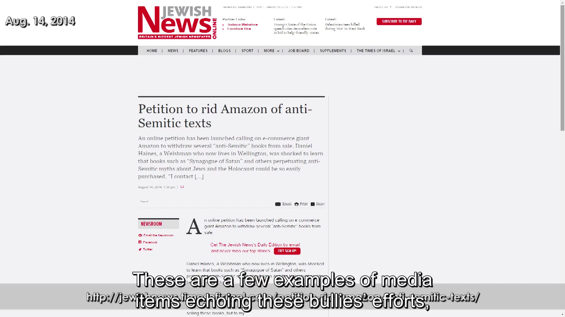 Amazon Murdered History