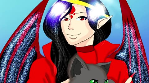 Speedpaint the vampires cat