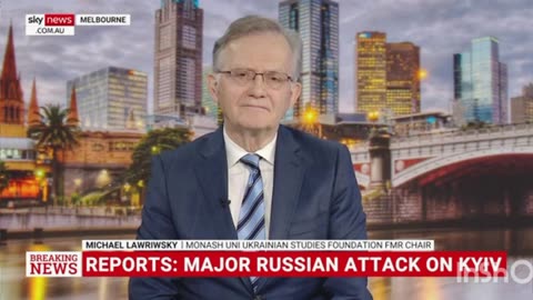 Breaking: Massive Russian Strike on Kyiv as Air Raid Sirens Sound