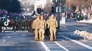 Security Ring of Steel around DC In Air & On Ground for Inauguration: 25,000 police & 8,000 soldiers