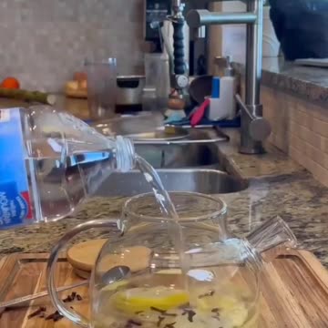 The combination of ginger lemon and clove is a potent fat-burning formula