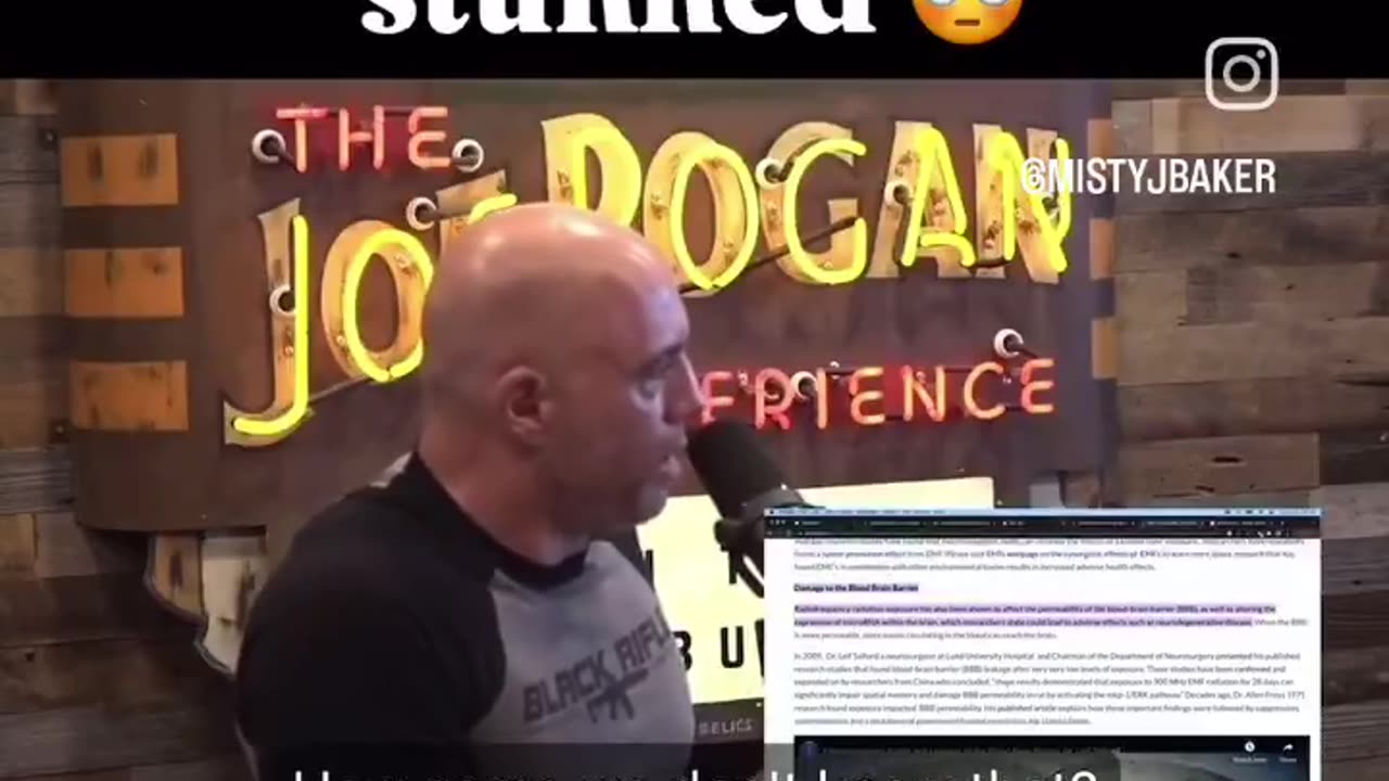 RFK Jr Shocks Joe Rogan...WiFi Causes 'Leaky Brain.'
