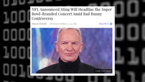 NFL Announces That Sting Will Headline Superbowl Halftime Show