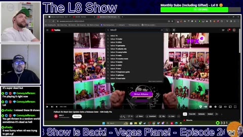 The L8 Show - Episode 024 - Vegas Plans + Playing Fallout 76 - 2024-04-11