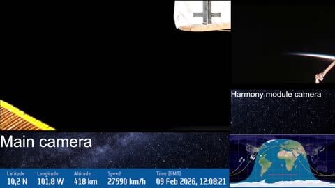 Earth from ISS live | unofficial