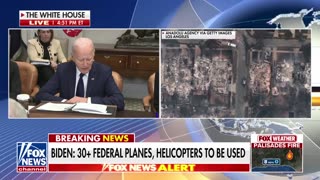 ‘SPARE NO EXPENSE’: Biden provides updates on CA wildfire response