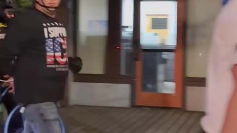 Tommy arrested tonight on a BS warrant because apparently he was 1 1/2 feet