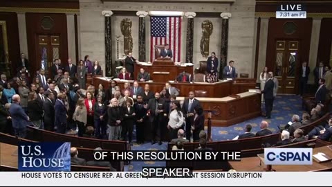 Democrats Just OBSTRUCTED The House Censure proceedings by blocking the