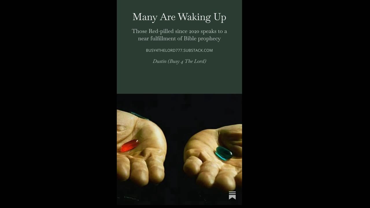 Many Are Waking Up! (Substack)