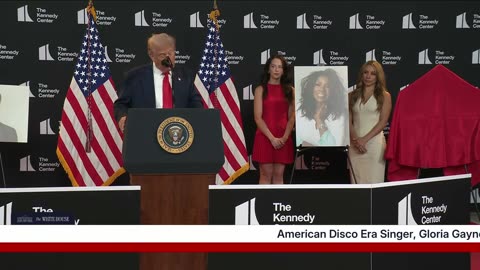 President Trump Visits the Kennedy Center and Makes an Announcement
