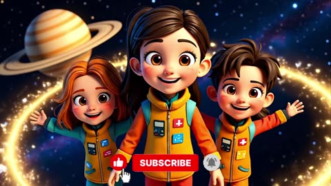 The Space Bus 🚀🪐 | Fun Space Song for Kids | Planets, Stars & Galaxy Adventure