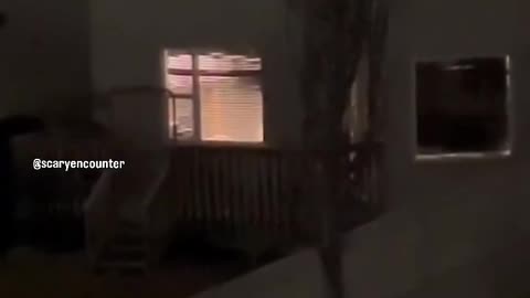 A TikTok user, freshguym1 from YYC, captured something terrifying one night.