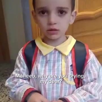 The joy of a Lebanese child over the ceasefire in Gaza