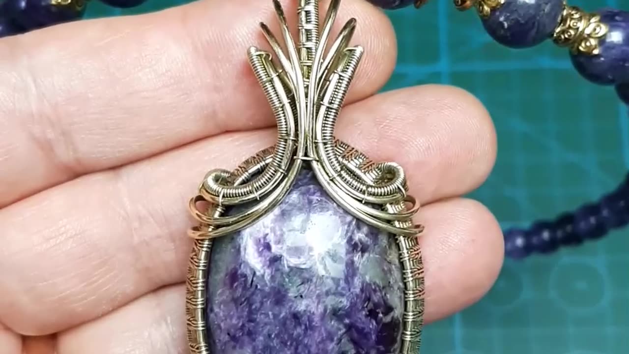 Handmade Wire Wrapped jewelry Valeriy Vorobev