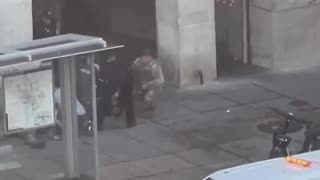 Aftermath of the National Guard shooting in downtown Washington DC