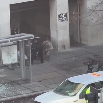 Aftermath of the National Guard shooting in downtown Washington DC