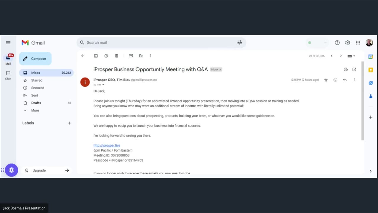 The iProsper Opportunity